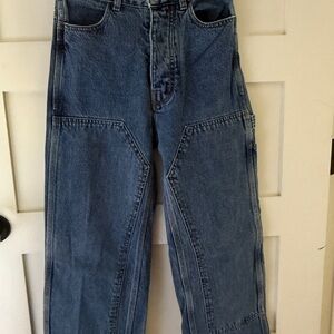 Jesse Kamm Blue Straight Leg Jeans